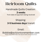 Bohemian Bedding | Handmade Quilts for Sale - A Vision to Remember