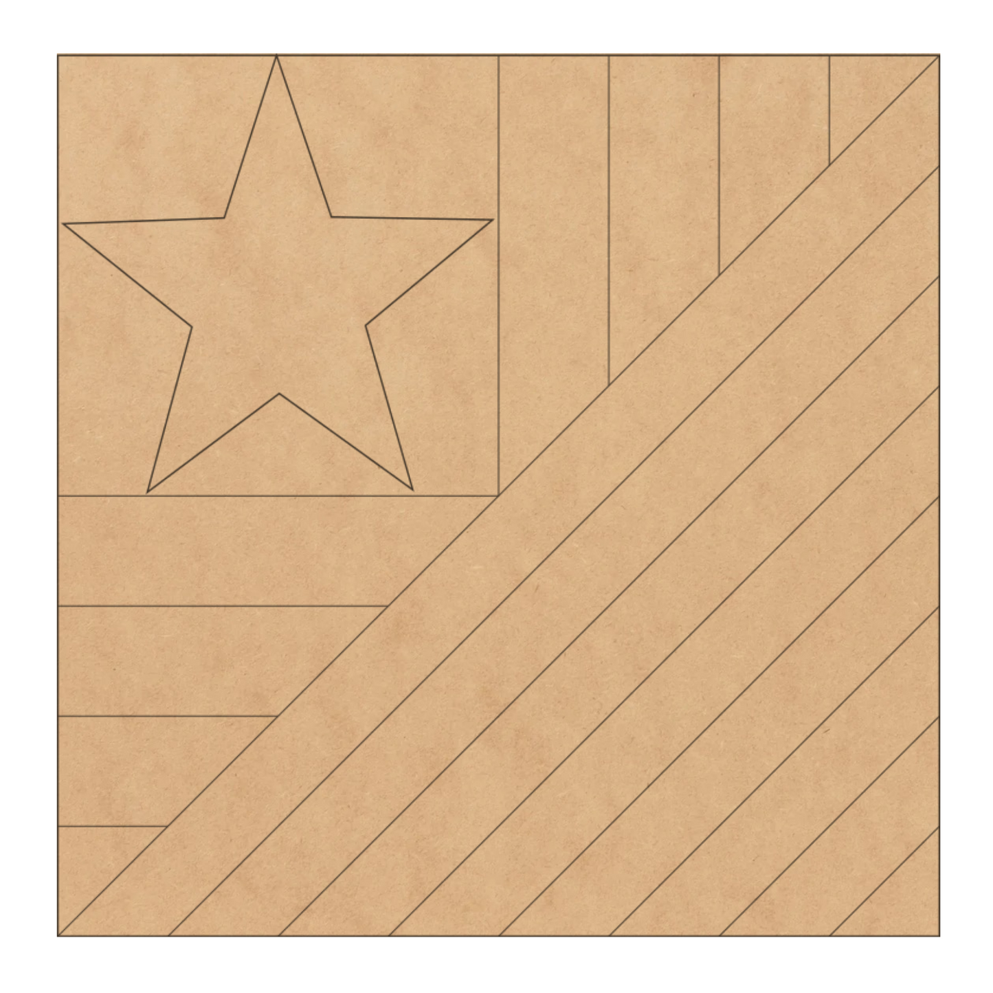 DIY Barn Quilt Block, Many Wooden Quilt Patterns - A Vision to Remember