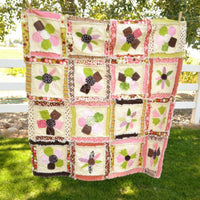 Applique Quilt Pattern with Flowers - A Vision to Remember
