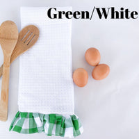 Plaid Kitchen Towel, Many Colors - A Vision to Remember