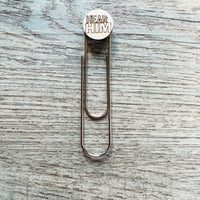 Religious Bookmark, Gift for Relief Society, Ward Families, Young Women's, and Primary - A Vision to Remember