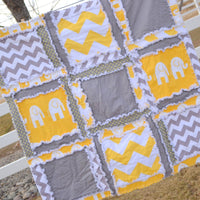Easy Peasy Baby Rag Quilt Pattern - Instant Download - A Vision to Remember