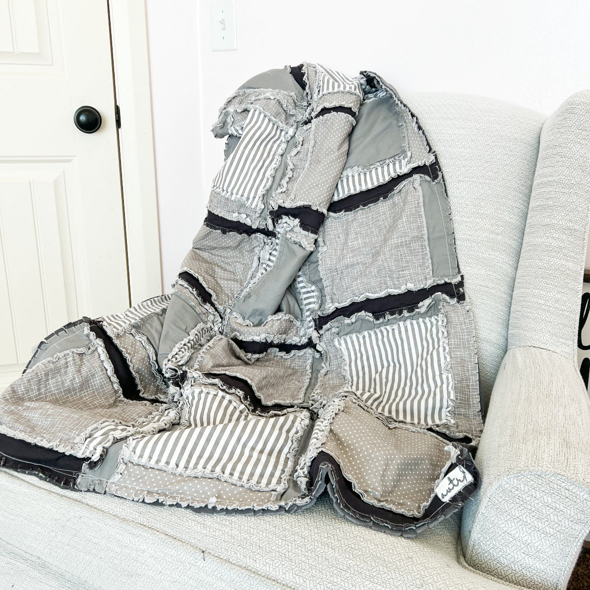 Gray Nursery Bedding - A Vision to Remember