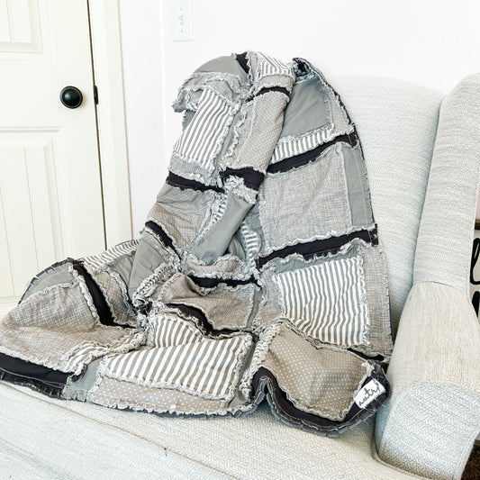 Gray Nursery Bedding - A Vision to Remember