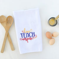 Embroidered Funny Kitchen Towel - A Vision to Remember