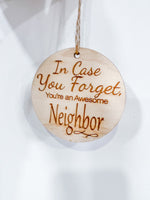Neighbor Ornament Christmas Gifts in Bulk - A Vision to Remember