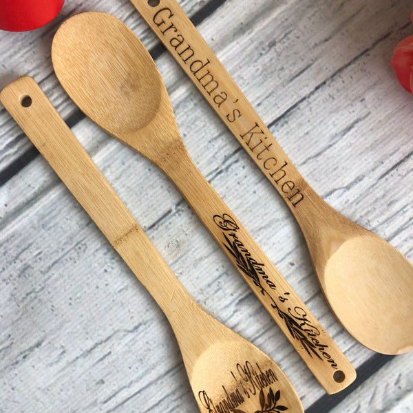 Before Christmas Wooden Spoons For Cooking Funny Burned Spoons