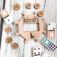 Custom Mexican Train Game Card - A Vision to Remember