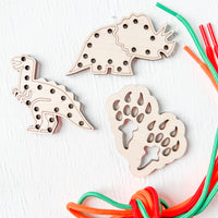 Wooden Lace Up Toys, Many Styles Available - A Vision to Remember