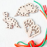 Wooden Lace Up Toys, Many Styles Available - A Vision to Remember