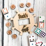 Custom Mexican Train Game Card - A Vision to Remember