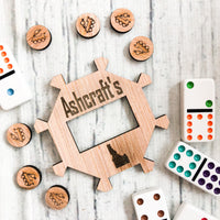 Custom Mexican Train Game Card - A Vision to Remember