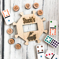 Custom Mexican Train Game Card - A Vision to Remember