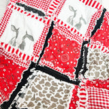 Cow Baby Quilt Nursery Bedding - A Vision to Remember