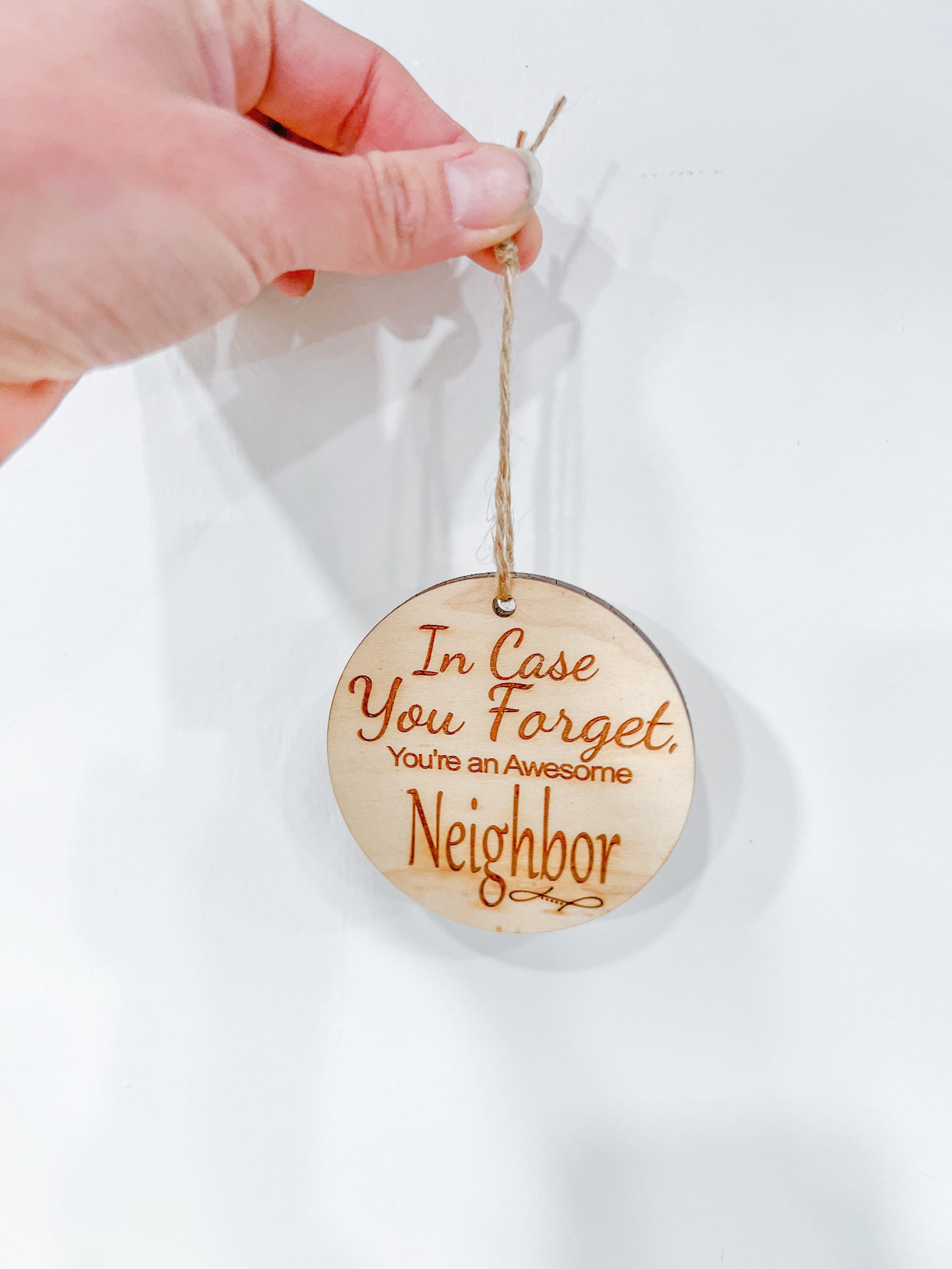 Neighbor Ornament Christmas Gifts in Bulk - A Vision to Remember