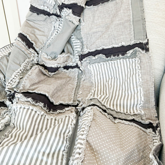 Gray Nursery Bedding - A Vision to Remember