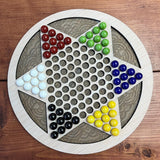 Engraved Chinese Checkers - A Vision to Remember