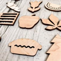 Gnome Craft Kit with Interchangeable Seasons - A Vision to Remember