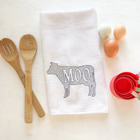 Country Cow Kitchen Towel - A Vision to Remember