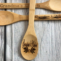 Personalized Wooden Spoon - A Vision to Remember