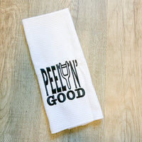 Embroidered Funny Kitchen Towel - A Vision to Remember