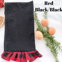 Plaid Kitchen Towel, Many Colors - A Vision to Remember