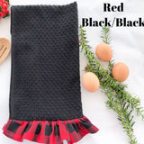 Plaid Kitchen Towel, Many Colors - A Vision to Remember