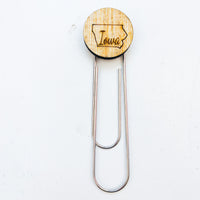 State Bookmark, Gift for Book Lovers - A Vision to Remember