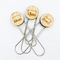 State Bookmark, Gift for Book Lovers - A Vision to Remember