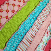 Strip Rag Quilt Pattern - A Vision to Remember
