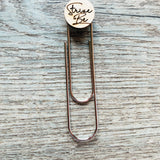 Religious Bookmark, Gift for Relief Society, Ward Families, Young Women's, and Primary - A Vision to Remember