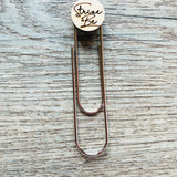 Religious Bookmark, Gift for Relief Society, Ward Families, Young Women's, and Primary - A Vision to Remember