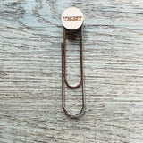 Religious Bookmark, Gift for Relief Society, Ward Families, Young Women's, and Primary - A Vision to Remember